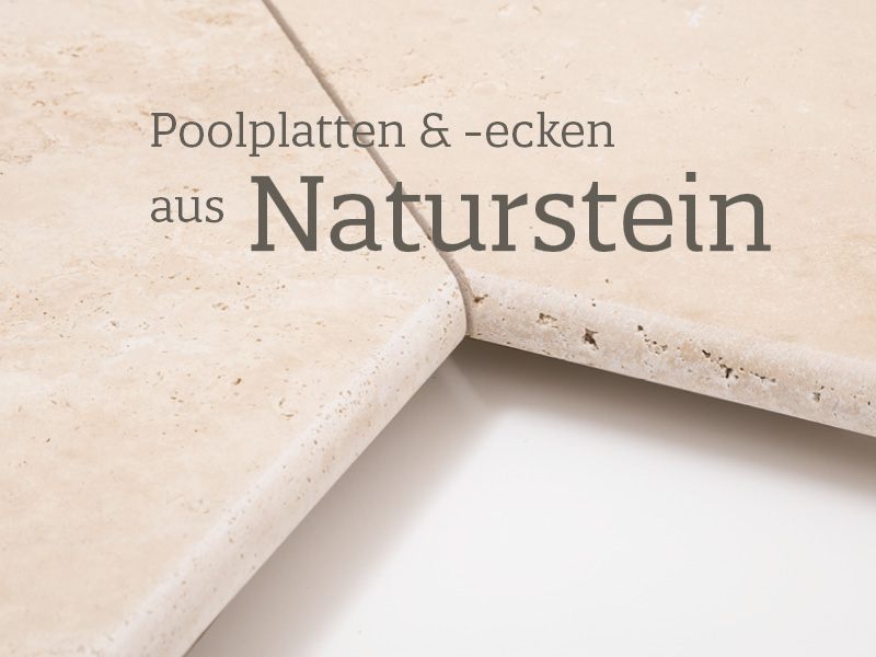 AquaRoxx® Poolplatten Naturstein