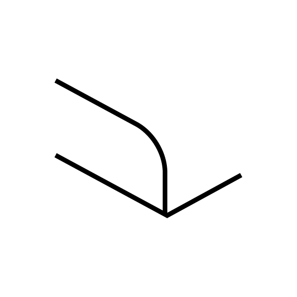 Kantenbearbeitung_Viertelstab Profil Kantenbearbeitung Viertelstab Profil